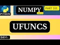 NumPy ufuncs Universal Functions arvindprogramming