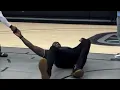 NBA LEGEND SHAQ age 54 TRIED TO DUNK AFTER WATCHING SHAQIR s DUNK BUT HE FALL HARD