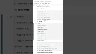 Build an AI Image Caption Generator Python Vision AI