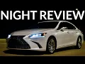 Triple Beam 2021 Lexus ES Night Review Adaptive Lights Ambient Lights Etc