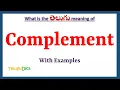 Complement Meaning in Telugu Complement in Telugu Complement in Telugu Dictionary