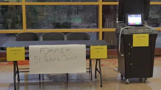 Scranton voters head to new places to cast their ballots