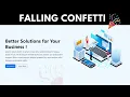 Confetti Falling Animation Javascript Confetti