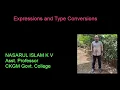 Expressions Type Conversions in C Language Malayalam