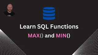 MIN and MAX Functions Easy SQL Tutorial