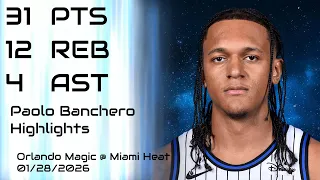 NBA - Paolo Banchero Highlights