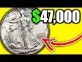 SUPER RARE COINS WORTH MONEY - 1942 WALKING LIBERTY HALF DOLLAR VALUE
