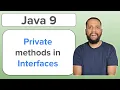 Java 9 Private methods in Interface in non static context