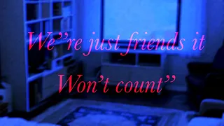 practicing kissing with your bestie gets spicy f4f asmr rain sounds muffled tv 