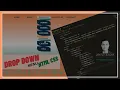 CSS3 Bangla Tutorial 1 How to create drop down menu How to make dropdown menu jafar sadik help