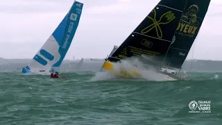 Big Seas and Storms at TJV (ENG) Second Start Ocean50 and Class40s in Lorient France. Nov 6 Report