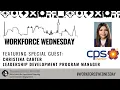 Workforce Wednesday featuring Christina Carter CPS Energy