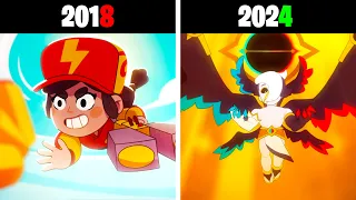 ALL BRAWL STARS ANIMATION 2018-2024 🎥🥳🤩