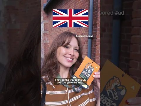 I flew to the UK just to play video games at the zoo #planetzoo2 #ad