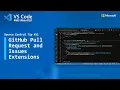 Source Control Tip 11 GitHub Pull Requests and Issues extension