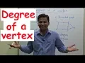 Degree of a vertex in Graph Graph Theory