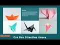 How to Creare Css Box Direction Aware Using html Css Only