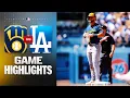 Brewers vs Dodgers Game Highlights 26 MLB Highlights