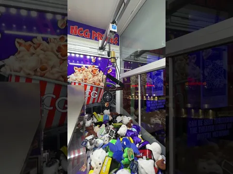 I Found a HUGE Movie Theater Claw Machine!