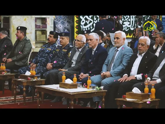 ⁣دوى نداء الوحي فاستمعوا النداء قوموا فبالمهدي فتح الله جاء الحفل المركزي لولادة الامام الحجة عج