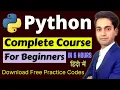 Python Tutorial For Beginners in Hindi Python Full Course in Hindi Complete Python Tutorial
