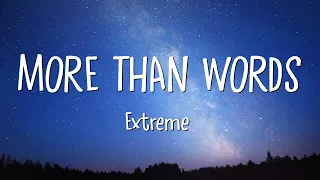 extreme more than words lyrics 