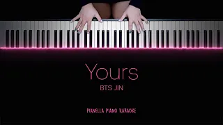 Download BTS JIN - Yours (Jirisan OST Part.4) | Piano Karaoke/Minus One by Pianella Piano (Original Key) MP3