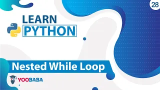 Python Nested while Loop Tutorial in Hindi Urdu