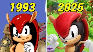 Evolution of Mighty the Armadillo 1993 2025