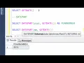9 SQL Date Functions