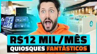 FRANQUIAS DE QUIOSQUE PARA GANHAR DINHEIRO EM 2024 (TOP 5 NEGÓCIOS QUE FAZEM ENORME SUCESSO)
