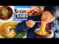 ULTIMATE Japanese RAMEN SUSHI Tour of DALLAS TEXAS