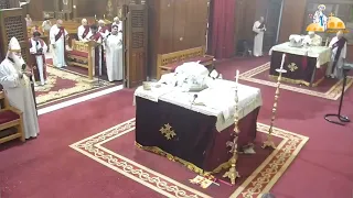 قداس اليوم التاسع من شهر توت من كنيسة العذراء مريم الزيتون 19 9 2024 