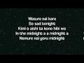 BEAST-Midnight [Japanese] [LYRICS]