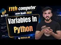Variables in Python 11th Computer Chap 2 ICS Part 1 Lecture in Urdu Rules for Naming variables