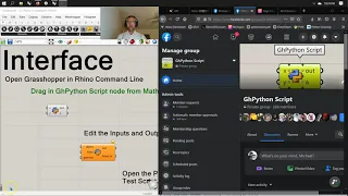 RHINO DEVELOPER GhPython Script Rhino Common TUTORIAL 001