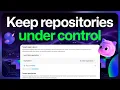 Manage your repositories at scale across the enterprise