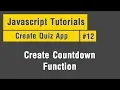 Quiz App - Arabic JavaScript Tuts