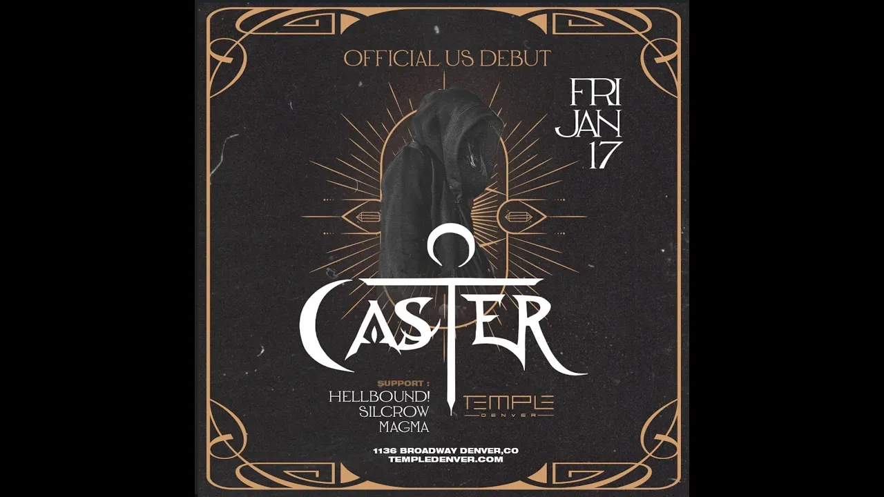 CASTER @ Temple (CASTER US Debut / Debut Headline - Denver, CO 2024) (Full Set)