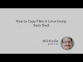 How To Copy Files In Linux Using Bash Shell