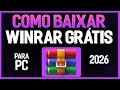Download install and use WinRAR 2026 for free easy download