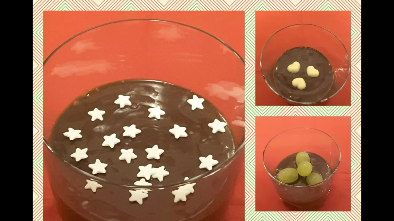 How to make easy chocolate mousse - step by step. 