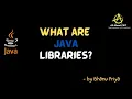 Java Libraries Lec 9 Java Tutorials BhanuPriya