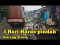 Warga Kali Wadas Harus pindah walau pun Kondisi hujan Lebat || #Lurah jujun #Kdm