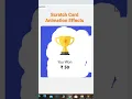 How to Create a Scratch card animation using html css