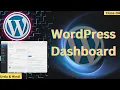 WordPress dashboard tutorial 2023 WordPress dashboard overview in Hindi Urdu WP course Part-04