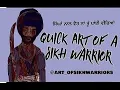 Download Lagu Quick Art of a Sikh Warrior ll Song - Singhan Naal Vair - Kam Lohgarh