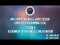 NPA Games Web Design - Computer Programming