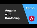 Angular with Bootstrap Use Bootstrap in Angular Angular Tutorial Part - 3