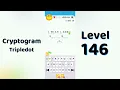 Cryptogram Tripledo Level 146 Solutions Logic Puzzle Game Mini Boss